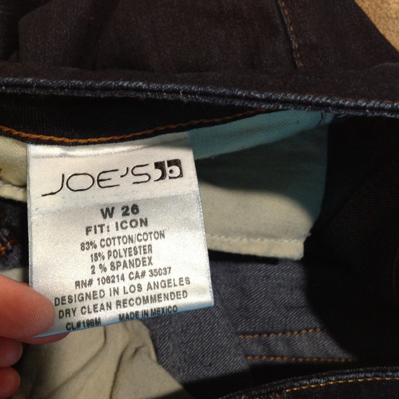Joe’s Jeans, The Icon Bootcut, Dark Blue, Size 26 - Picture 5 of 5
